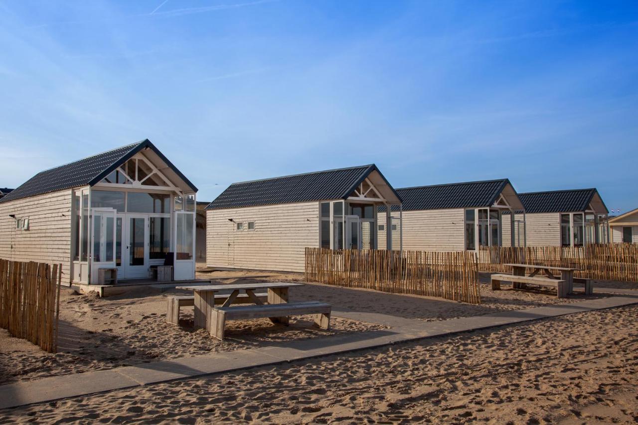 Surf En Beach Strandhuisjes Katwijk aan Zee Eksteriør billede